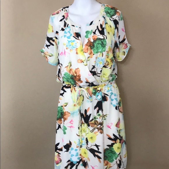 Daniel Rainn Dresses & Skirts - B8 Daniel Rainn Floral Fit & Flair S